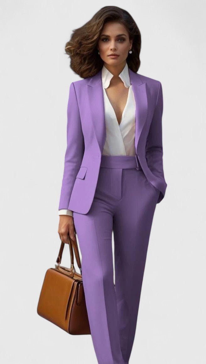 Amelie | Damen Tailliertes Business Anzug Set