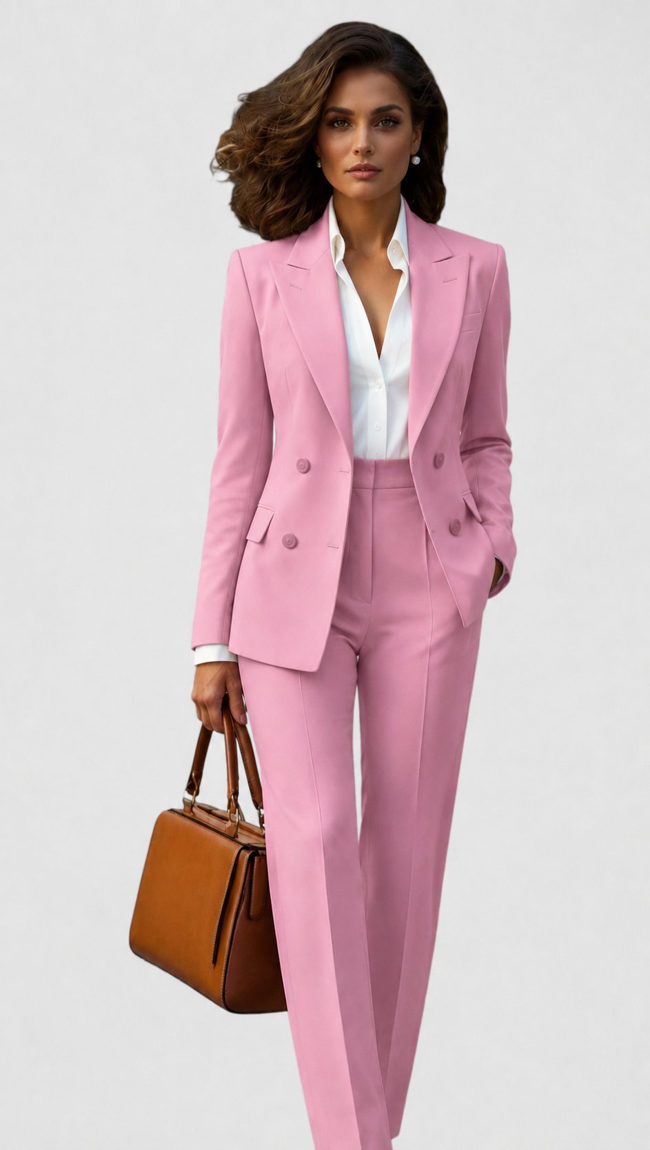 Amelie | Damen Tailliertes Business Anzug Set