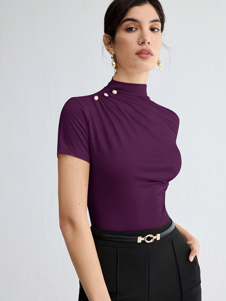 Annelie | Elegantes Kurzarm-Top
