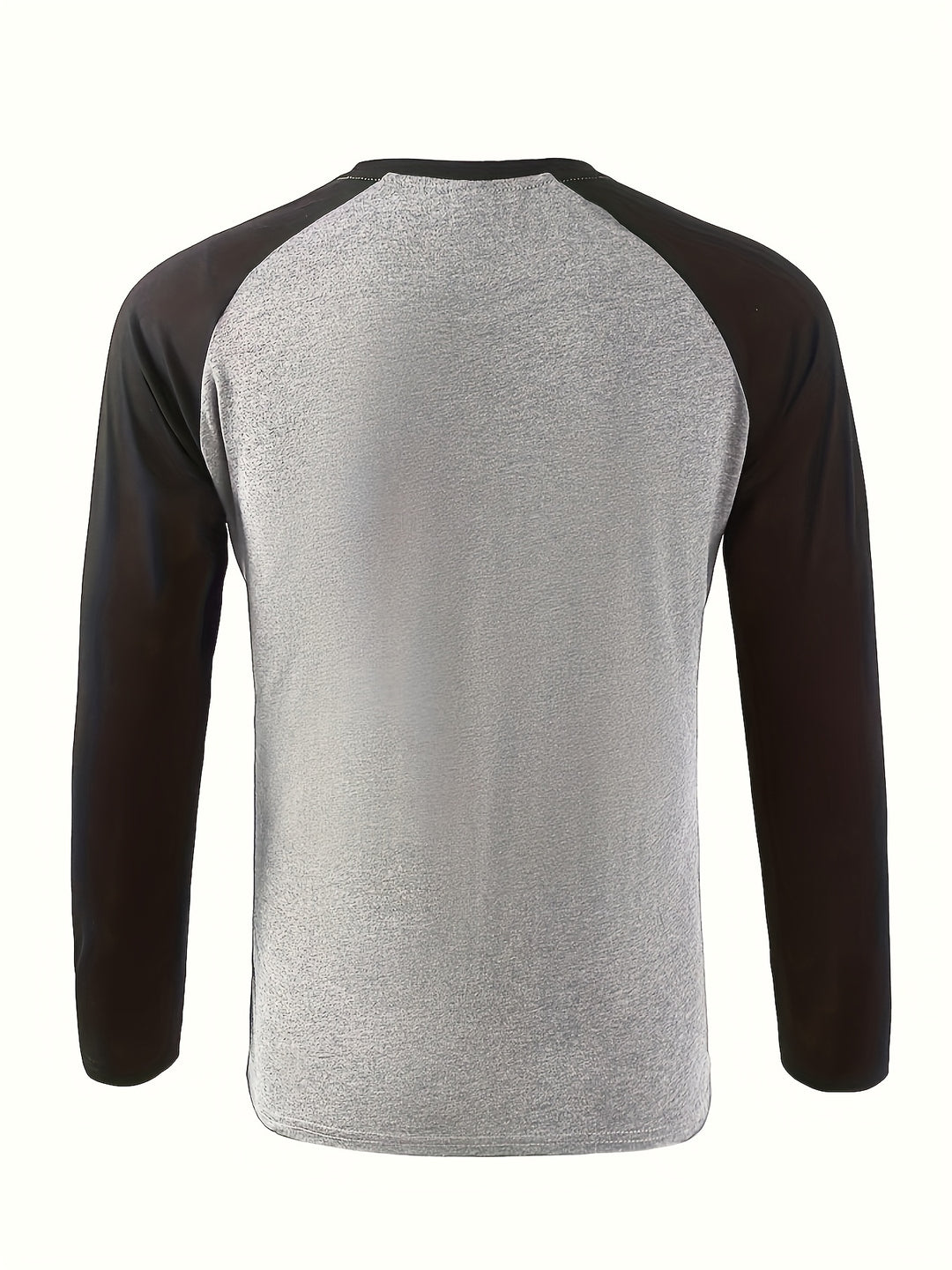 Erich | Sportliches Langarmshirt im Zweifarben-Design