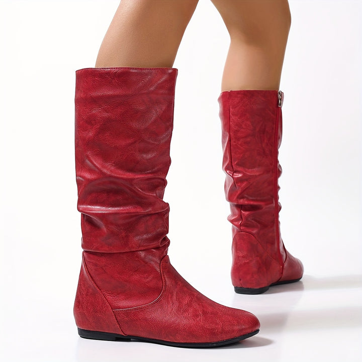 Tanja | Wadenhohe Schlupf-Stiefel