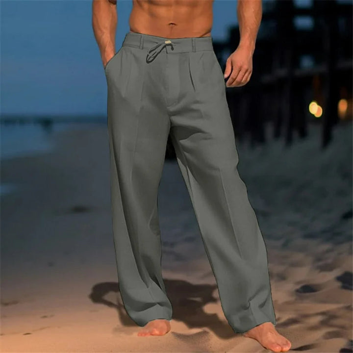 Roland | Klassische Hose mit weitem Bein