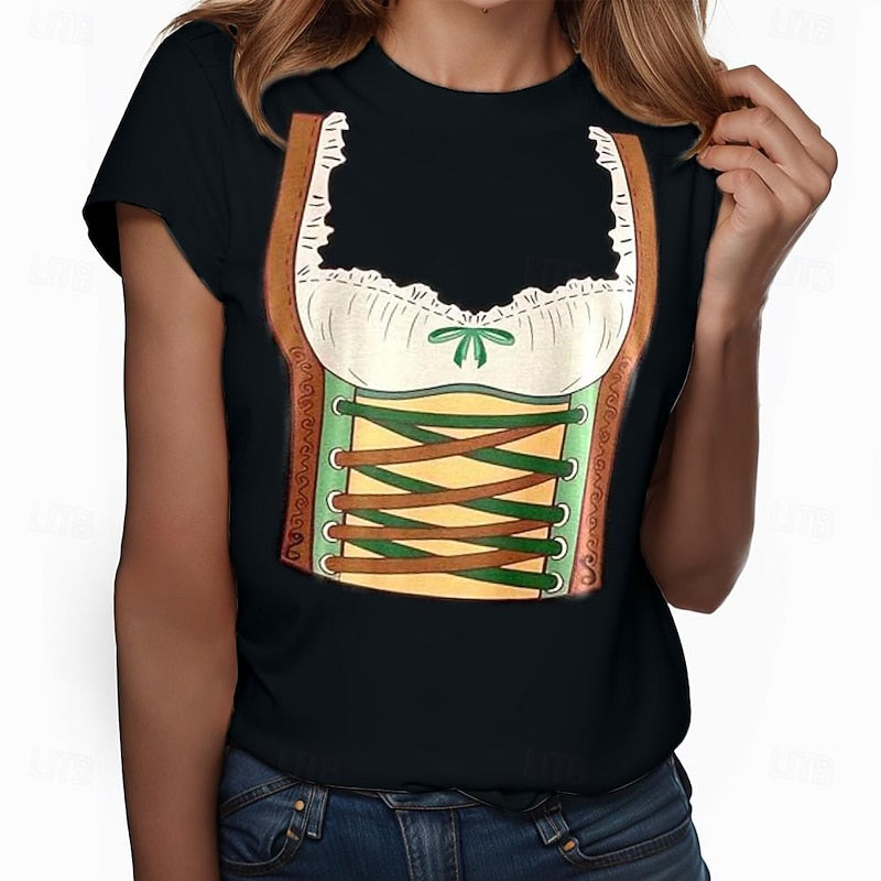 Gitta | Festliches Trachten-T-Shirt zum Oktoberfest