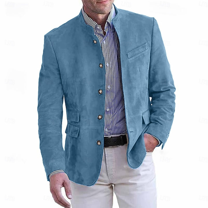 Detlef | Elegante Stehkragen-Jacke
