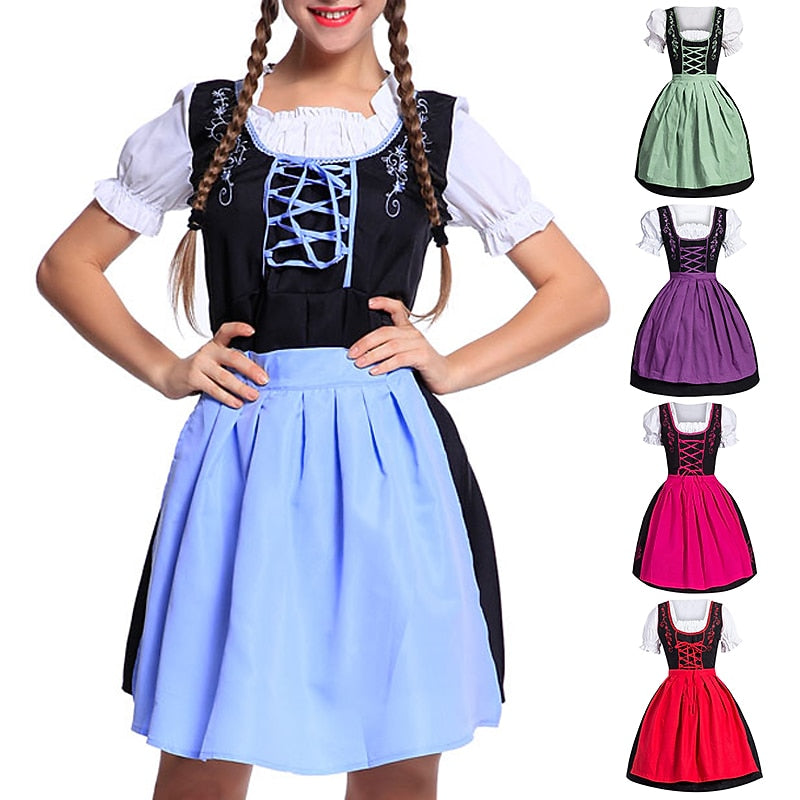 Emma | Charmantes Oktoberfest Dreiteiliges Dirndl-Set