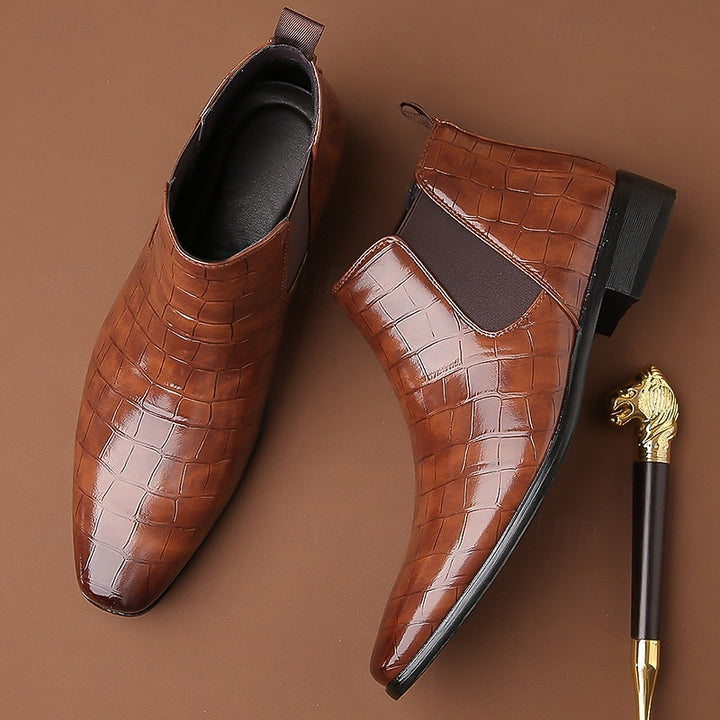 Valentin | Elegante Chelsea-Stiefeletten mit Seitengummi