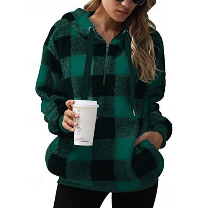 Nadine | Kuschelweicher Kapuzenpullover mit Reißverschluss