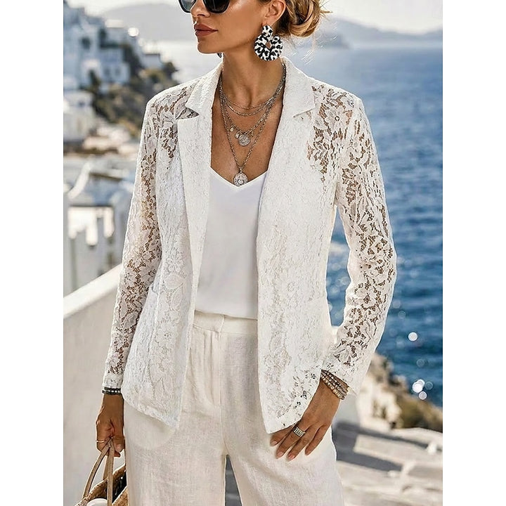 Cäcilia | Eleganter Spitzen-Blazer
