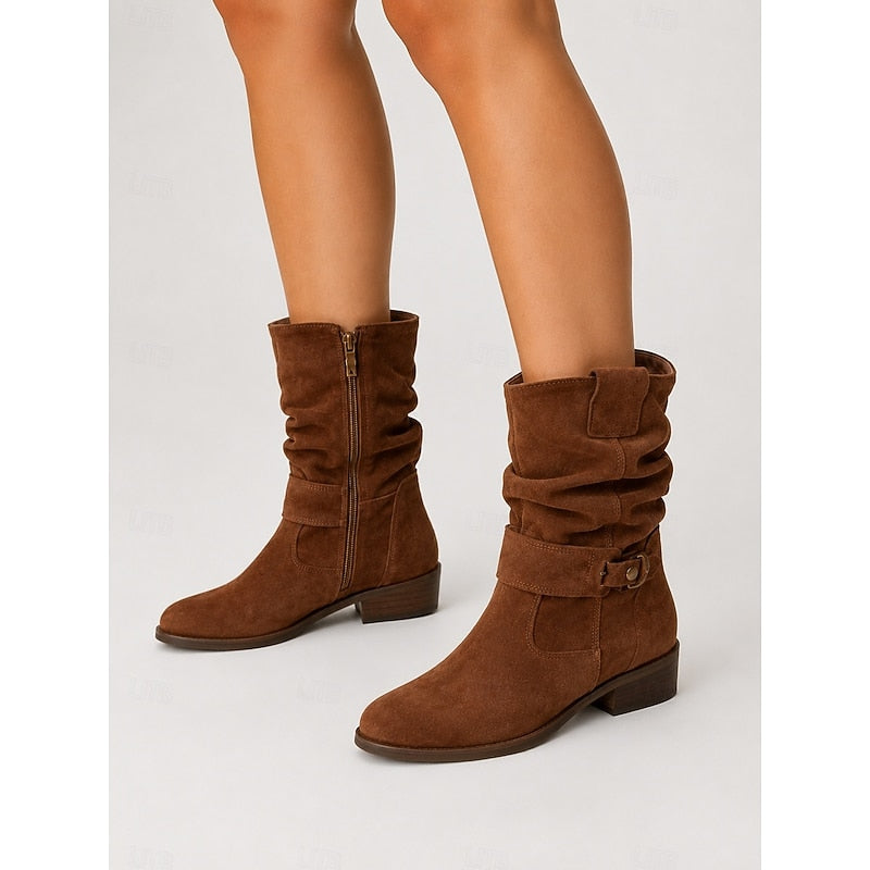 Editha | Weiche Schlupf-Stiefeletten