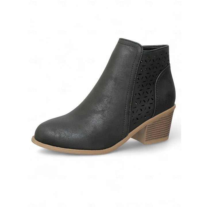 Edeltraud | Elegante Stiefeletten mit dezentem Blockabsatz