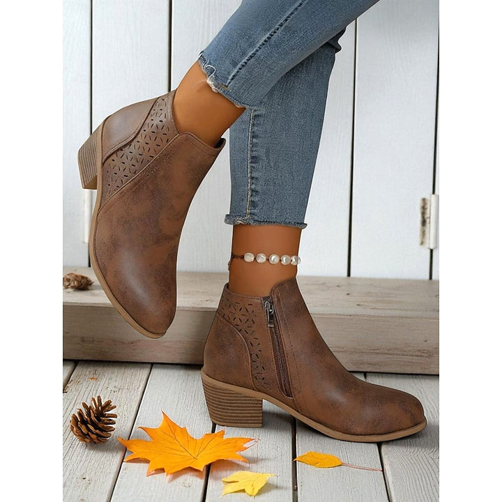 Edeltraud | Elegante Stiefeletten mit dezentem Blockabsatz