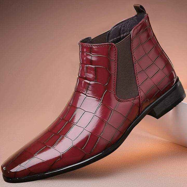 Valentin | Elegante Chelsea-Stiefeletten mit Seitengummi