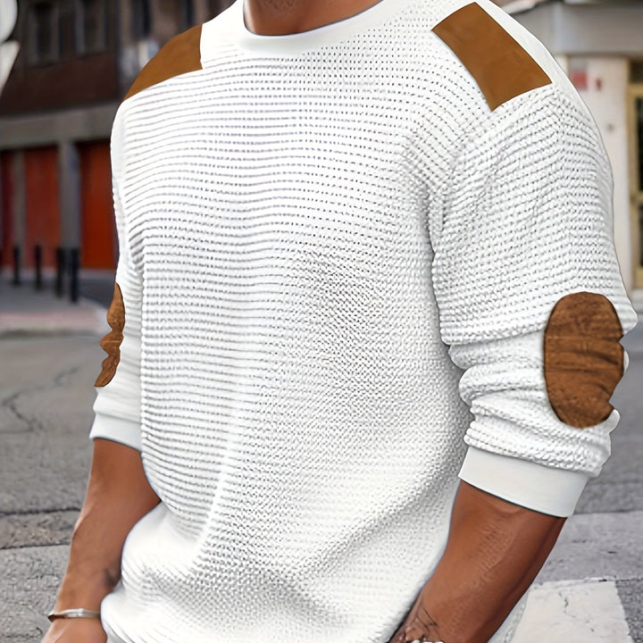 Gotthard | Strukturierter Freizeit-Pullover