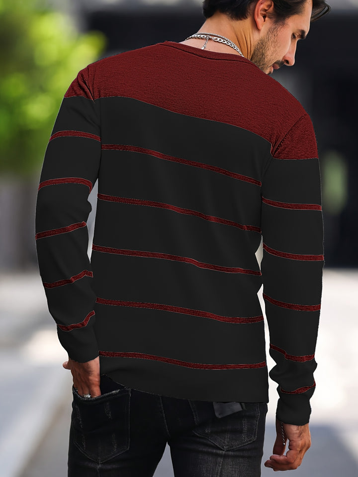 Sigmar | Zeitloser Streifen-Pullover