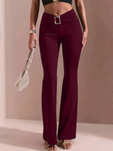 Nadine | Elegante Schlaghose mit hoher Taille