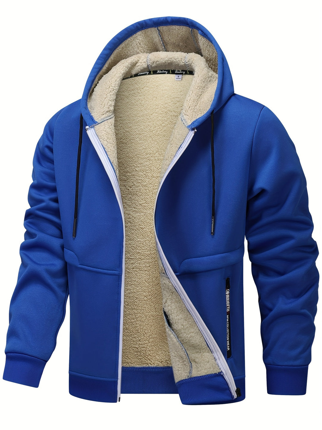 Adrian | Wärmende Kapuzenjacke mit Reißverschluss