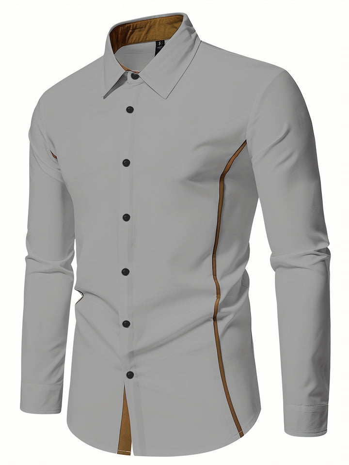 Detlef | Elegantes Kontrast-Hemd