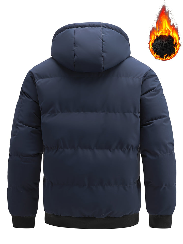 Uwe | Wärmende Kapuzen-Steppjacke