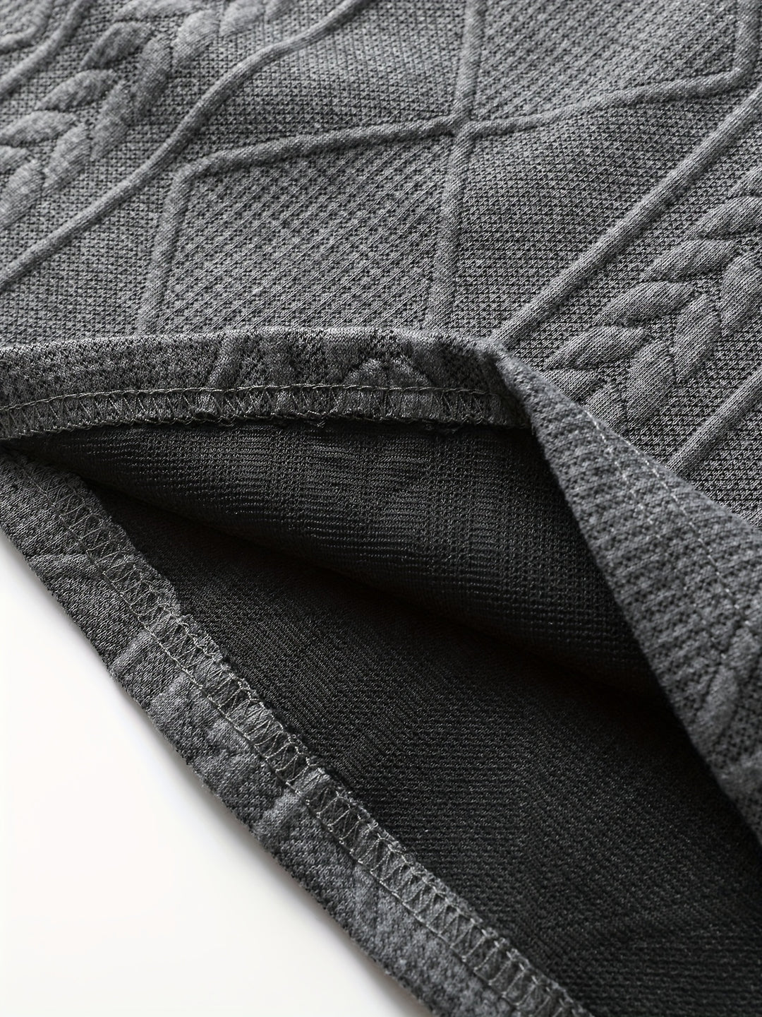Eckhard | Strukturiertes Longsleeve