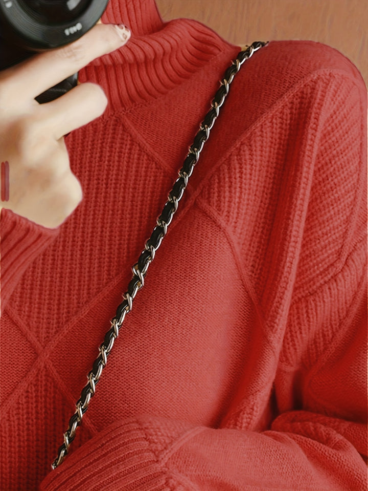Beatrice | Kuscheliger Rollkragenpullover