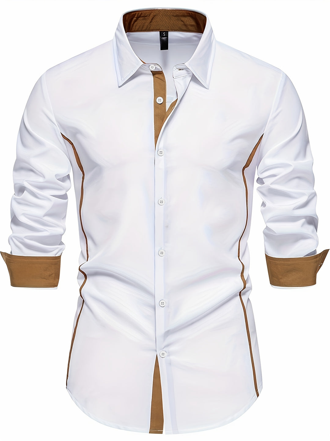 Detlef | Elegantes Kontrast-Hemd