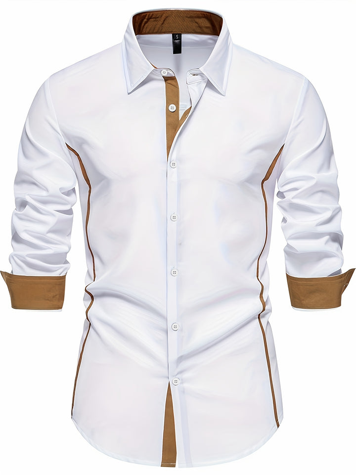 Detlef | Elegantes Kontrast-Hemd