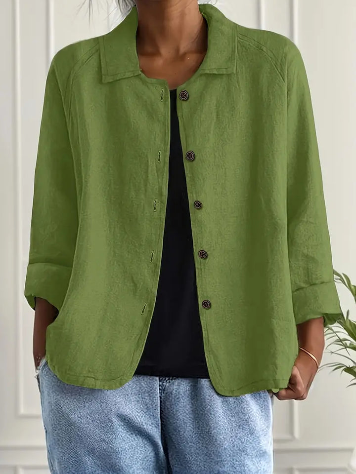 Renate | Leichte Knopfjacke für jeden Tag