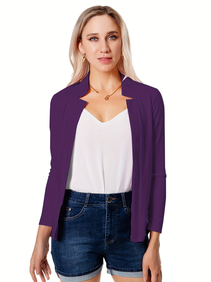 Birgit | Offener Blazer mit Reverskragen