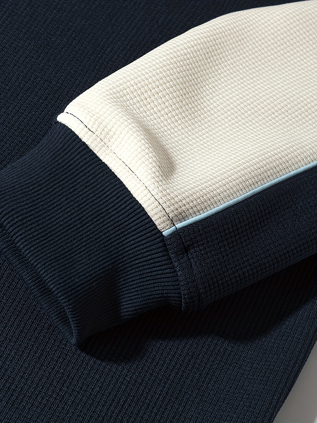 Martin | Sportlich-elegantes Sweatshirt im Zweifarben-Look