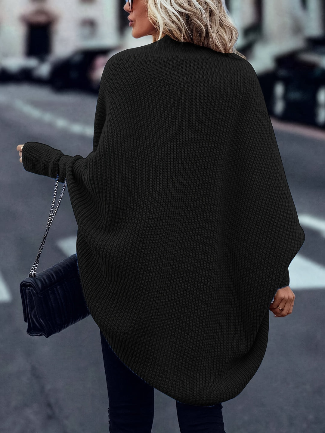 Hedwig | Eleganter Weihnachts-Longcardigan