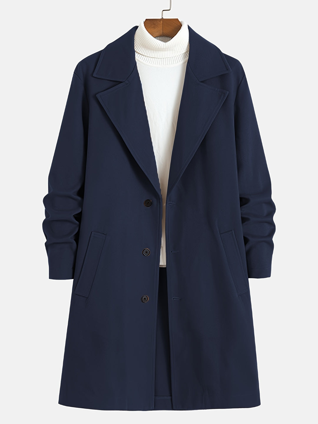 Jakob | Eleganter Langer Mantel