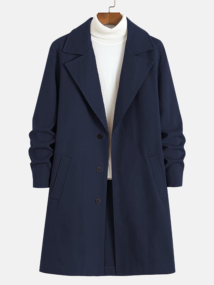 Jakob | Eleganter Langer Mantel