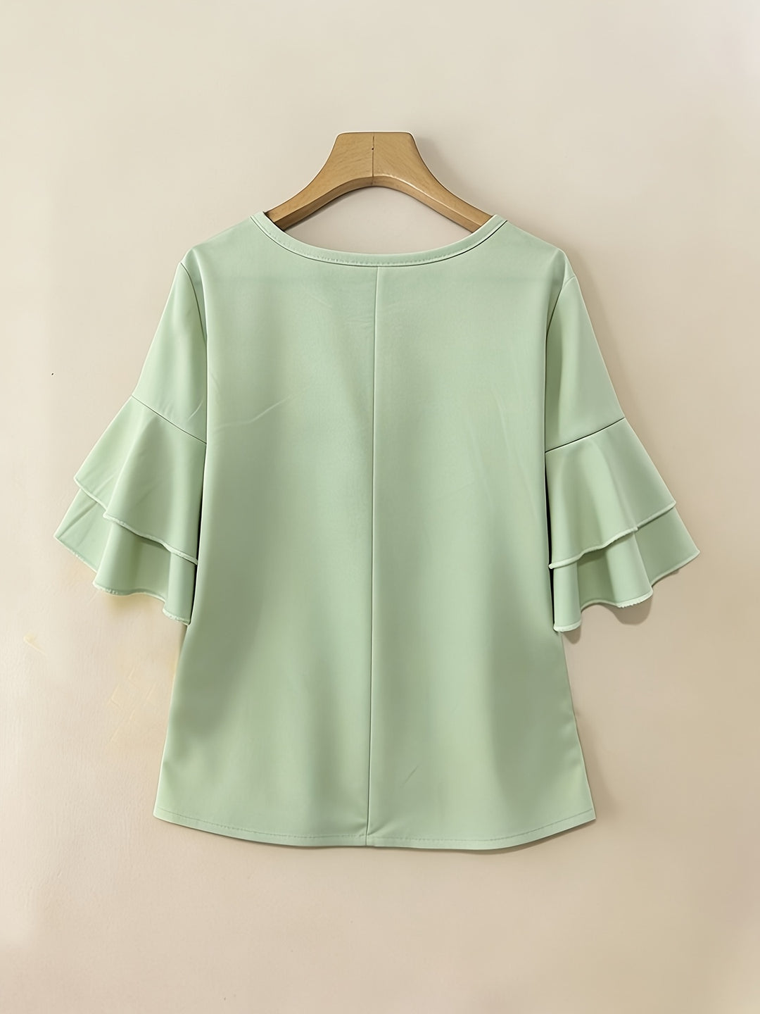 Annette | Elegante Bluse mit Volantärmeln