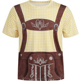 Sepp | Bayerisches Oktoberfest T-Shirt im Lederhosen-Look