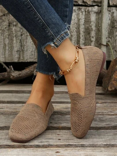 Barbara | Bequeme Strick-Slipper