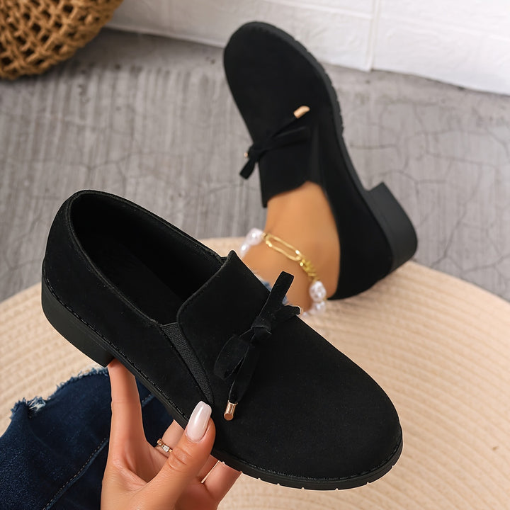 Gerlinde | Elegante Schleifen-Loafer
