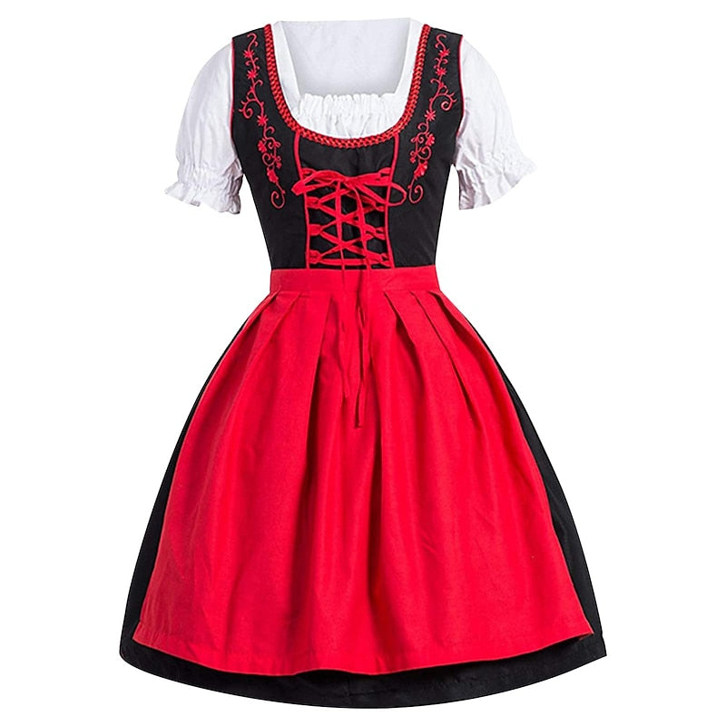 Emma | Charmantes Oktoberfest Dreiteiliges Dirndl-Set
