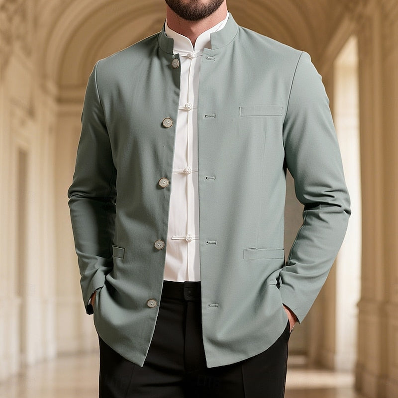 Gero | Elegante Stehkragen-Jacke