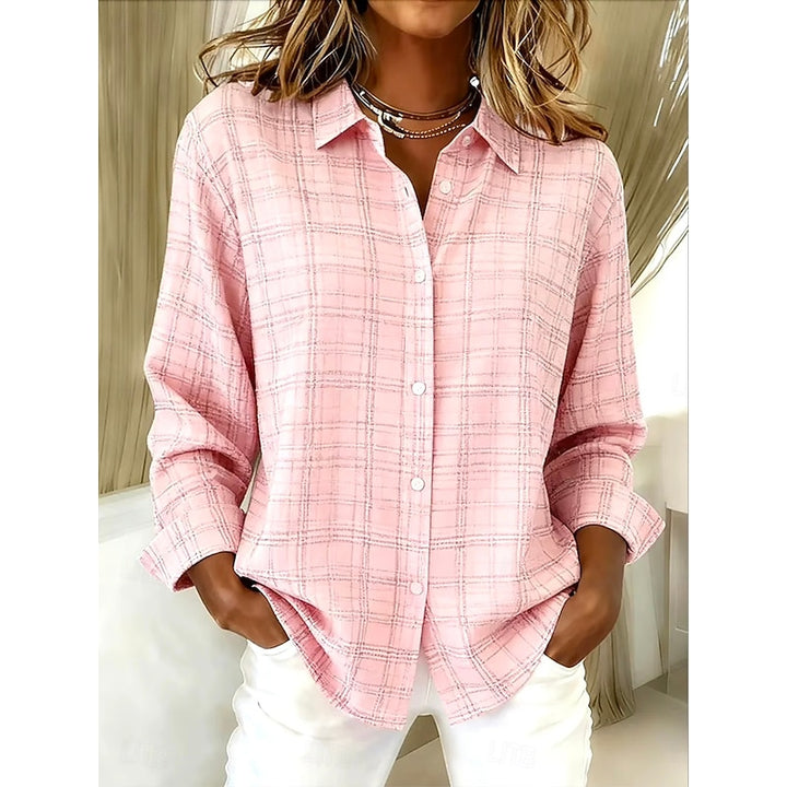 Rosalie | Zeitlose Karo-Bluse