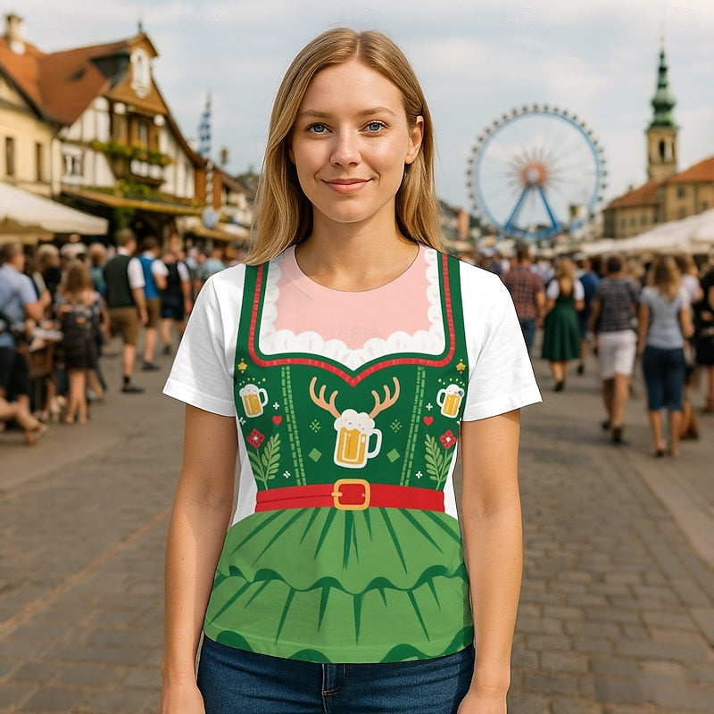 Ulla | Trachten-Look Oktoberfest T-Shirt