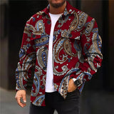 Torben | Kunstvolle Hemdjacke im Paisley-Stil