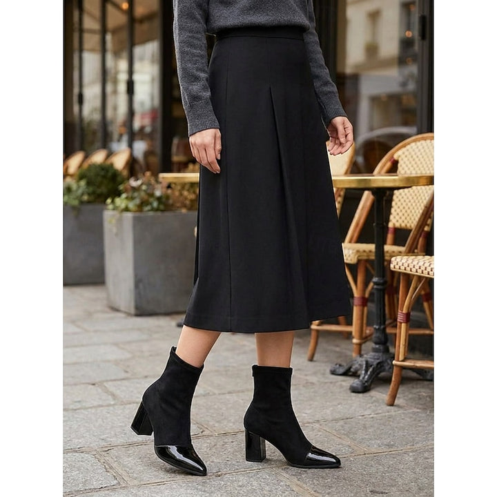 Sonja | Elegante Stiefeletten mit Blockabsatz