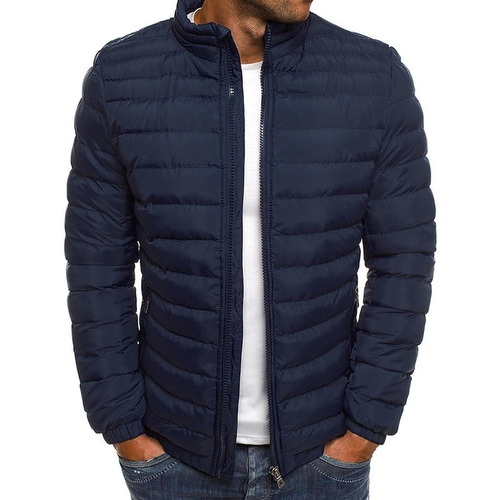 Manuel | Leichte Stehkragen-Steppjacke