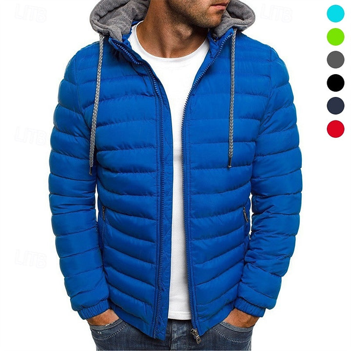 Dominik | Wärmende Steppjacke mit Kapuze