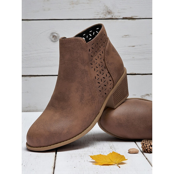 Edeltraud | Elegante Stiefeletten mit dezentem Blockabsatz