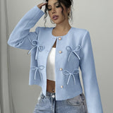Gisela | Elegante Kurzjacke mit Schleifen