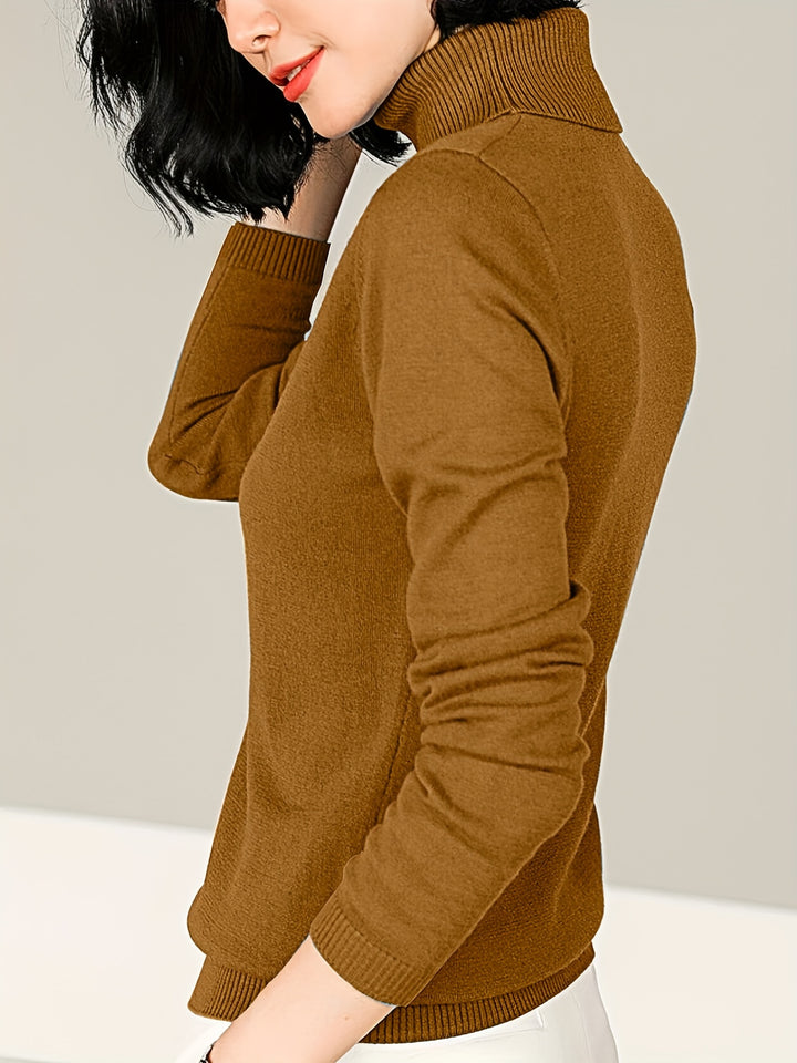 Hertha | Femininer Rollkragenpullover