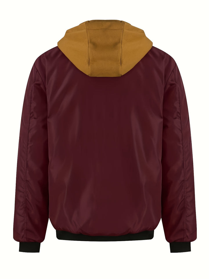 Falko | Gefütterte Kapuzenjacke mit Zipper