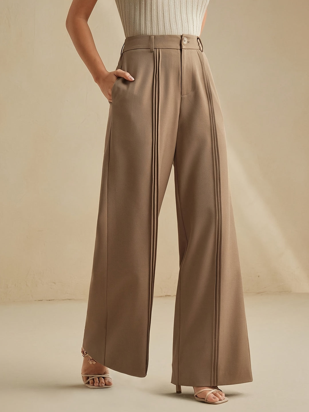 Marita | Elegante Weite Marlenehose