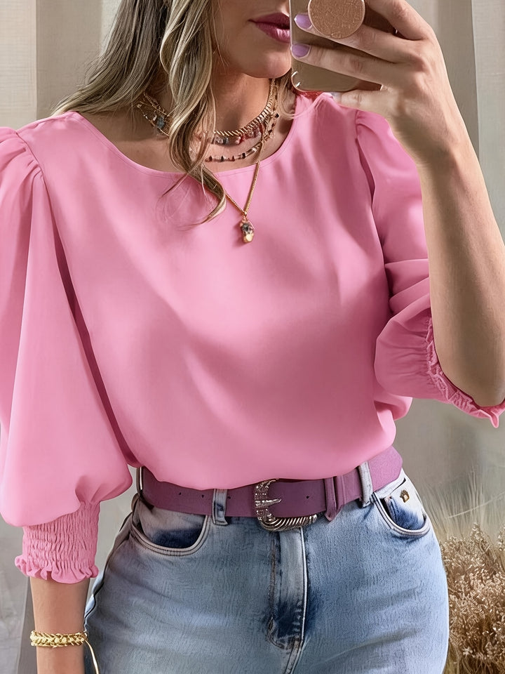 Adelina | Elegante Ballonarm-Bluse